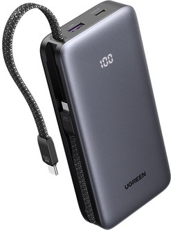 Ugreen PB528/55985B Power Bank 20000mAh 30W με Θύρα USB-A & Θύρα USB-C Power Delivery Grey