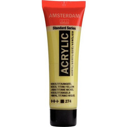 Royal Talens Amsterdam 274 Nickel Titan Yellow Ακρυλικό Χρώμα Ζωγραφικής 20ml