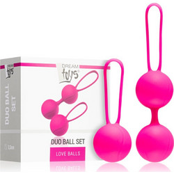 Dream Toys Duo Love Κολπικές Μπάλες Ροζ