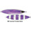 Maxel Dragonfly DFS Τεχνητό Δόλωμα Πλάνος Φωσφοριζέ 13.3cm 180gr 06 Aurora Purple Glow