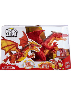 Zuru Robo Alive Fire Breathing Dragon Κόκκινος Φιγούρα Δεινόσαυρος για 3+ Ετών