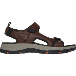 Skechers Rigdon Ανδρικά Πέδιλα Καφέ 205139-BRBK