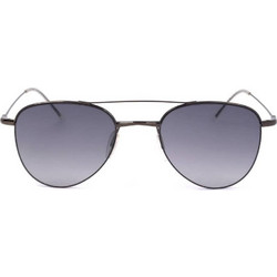 Safilo 03/S V81 Ανδρικά Γυαλιά Ηλίου Aviator Μεταλλικά Ασημί με Μαύρο Φακό