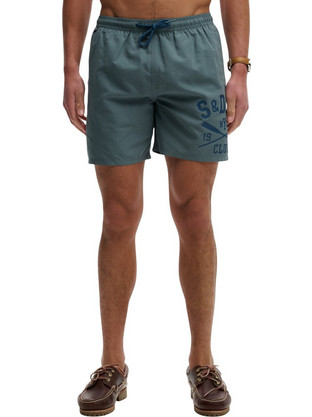 Superdry D3 Ανδρικό Μαγιό Σορτς Ανθρακί M3010265A-9VC