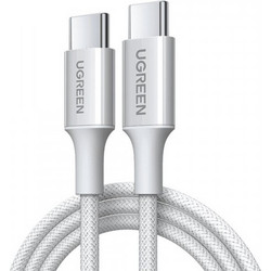 Ugreen L501 Braided USB-C to USB-C 60W 2m Grey
