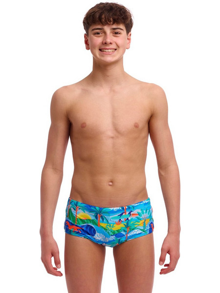 Funky Trunks Αθλητικό Παιδικό Μαγιό Boxer για Αγόρι Γαλάζιο FTS015B72152