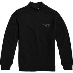 Superdry Γυναικείο Αθλητικό Φούτερ Μαύρο W2000004A-02A