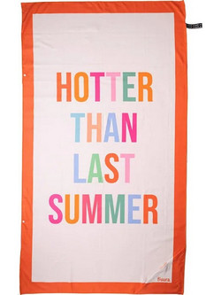 Fisura Hotter Than Last Summer Πετσέτα Θαλάσσης Microfiber Μπεζ 100x180cm ABE2510658