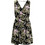 Only Mini Καλοκαιρινό Καθημερινό Φόρεμα Floral Μεταξωτό Μαύρο Χακί 15323197