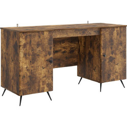 vidaXL Γραφείο Υπολογιστή Ξύλινο 142.5x50x75cm 3414635