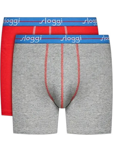 Sloggi Start Short Ανδρικά Μποξεράκια Σετ 2Pack 10206948-V008