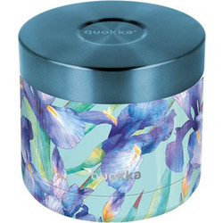 Quokka Δοχείο Φαγητού Θερμός Inox 600ml Γαλάζιο