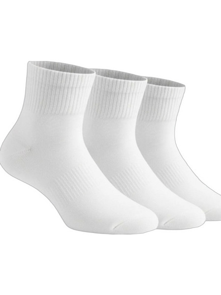 Benation Ανδρικές Κάλτσες Κοντές Λευκές 3Pack 25500-02