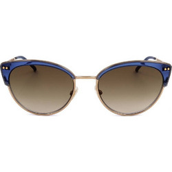 Safilo Trama 03/S PJP Γυναικεία Γυαλιά Ηλίου Cat Eye Μεταλλικά Χρυσά με Καφέ Φακό