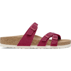 Birkenstock Franca Δερμάτινα Γυναικεία Σανδάλια Ανατομικά Φούξια 1026740
