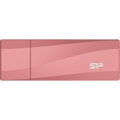 Silicon Power C07 64GB USB Stick 3.2 Gen 1 με USB-C Ροζ
