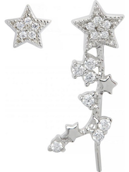 Olivia Burton Γυναικεία Σκουλαρίκια Κρεμαστά Καρφωτά από Ατσάλι Ασημί OBJ16CLE03