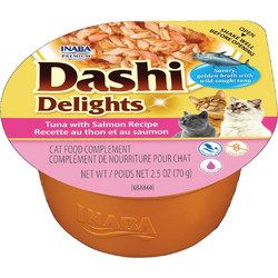 Inaba Dashi Delights with Salmon & Tuna 70gr