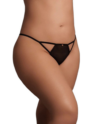Le Desir Julie Γυναικείο Sexy String Αυτοκινήτου Μαύρο 7423522599563