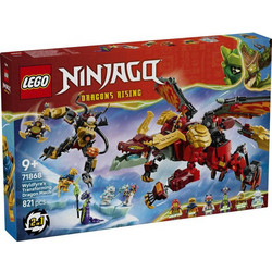 Lego Ninjago Wyldfyre's Transforming Dragon Mech για 9+ Ετών 71868