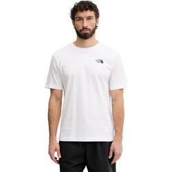 The North Face Evolution Box Half Dome Ανδρικό Αθλητικό T-Shirt Λευκό NF0A8G9VNFFN4