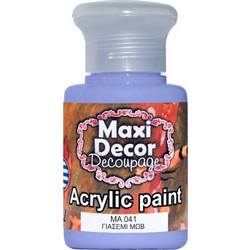 Maxi Decor 041 Purple Ακρυλικό Χρώμα Ζωγραφικής 60ml