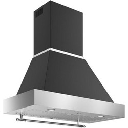 Bertazzoni K100HERTX + KC36HERTNE Απορροφητήρας Καμινάδα-Τζάκι 100cm Μαύρος