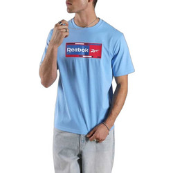 Reebok Ανδρικό Αθλητικό T-Shirt Γαλάζιο 100256460