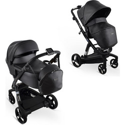 ibebe iStop&Drive Καρότσι Μωρού 2 σε 1 Eco Black