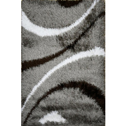 Sprintzio Glamour Χαλί Ορθογώνιο Shaggy Γούνινο 133x190cm 7203 Beige