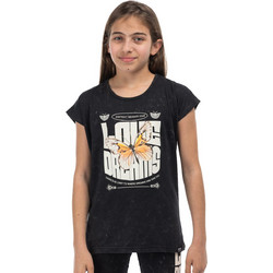 District75 Παιδικό T-Shirt Αμάνικο Μαύρο 126KGSS-744-071