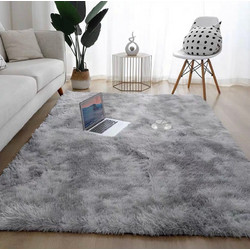 Homeone Χαλί Ορθογώνιο Shaggy 160x230cm LF-GREY-160
