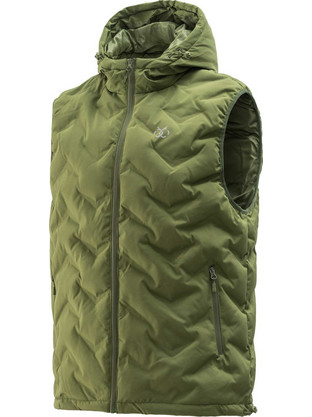 Brille Αμάνικο Ανδρικό Μπουφάν Puffer Πράσινο SD241007-KHI