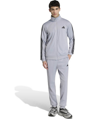 Adidas Sportswear Ανδρικό Σετ Φόρμας με Λάστιχο Γκρι KC1359