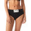 Calvin Klein Βαμβακερό Ψηλόμεσο Γυναικείο Slip Μαύρο LV00QF8713