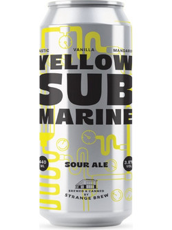 Strange Brew Chios Beer Yellow Submarine