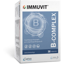 Leriva Immuvit B-Complex 30 Κάψουλες