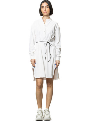 RRD-Roberto Ricci Designs Mini Καθημερινό Φόρεμα Λευκό 26806-09