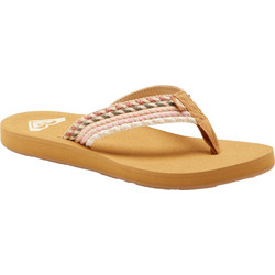Roxy Γυναικείες Σαγιονάρες Μπεζ ARJL101113-NCP