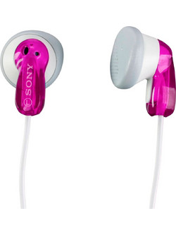 Sony MDR-E 9 LP Ακουστικά Ψείρες Earbuds Dynamic Φούξια