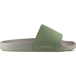 Superga Γυναικείες Παντόφλες Καλοκαιρινές Αντιολισθητικές Κολυμβητηρίου Πράσινες S11147W-A0K