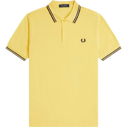 Fred Perry Ανδρική Μπλούζα Polo Κοντομάνικη Κίτρινη M3600-06Β