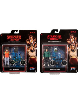 Jazwares Stranger Things Figure with Bike Φιγούρα Δράσης για 8+ Ετών