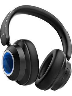 LDNIO H01 Ενσύρματα & Ασύρματα Bluetooth Ακουστικά Over Ear με Noise Cancelling Μαύρα Μπλε