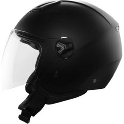 CMS D-Jet Metallic Matt Black Κράνος Μηχανής Jet