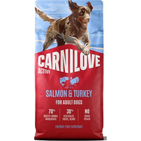 Carnilove Active Adult Grain Free with Salmon & Turkey 4kgr