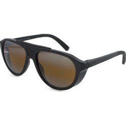Vuarnet VU40054U 02G Ανδρικά Γυαλιά Ηλίου Aviator Κοκάλινα Μαύρα με Καφέ Φακό