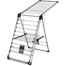 Stewe Home STE-036910-P36910 Πτυσσόμενη Απλώστρα Ρούχων Δαπέδου Μεταλλική