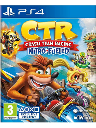 Crash Team Racing Nitro-Fueled Exclusive Content PS4