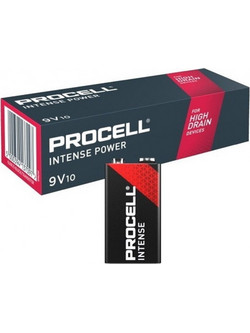 Duracell Procell Intense 9V 10τμχ